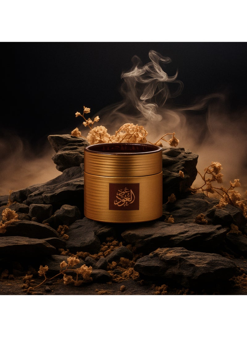 عود لافر توزيعات بخور عود الذهب الفاخر 12 عبوة 10 جرام برائحة فاخرة تدوم طويلاً للمناسبات والاستخدام الشخصي - Image 3