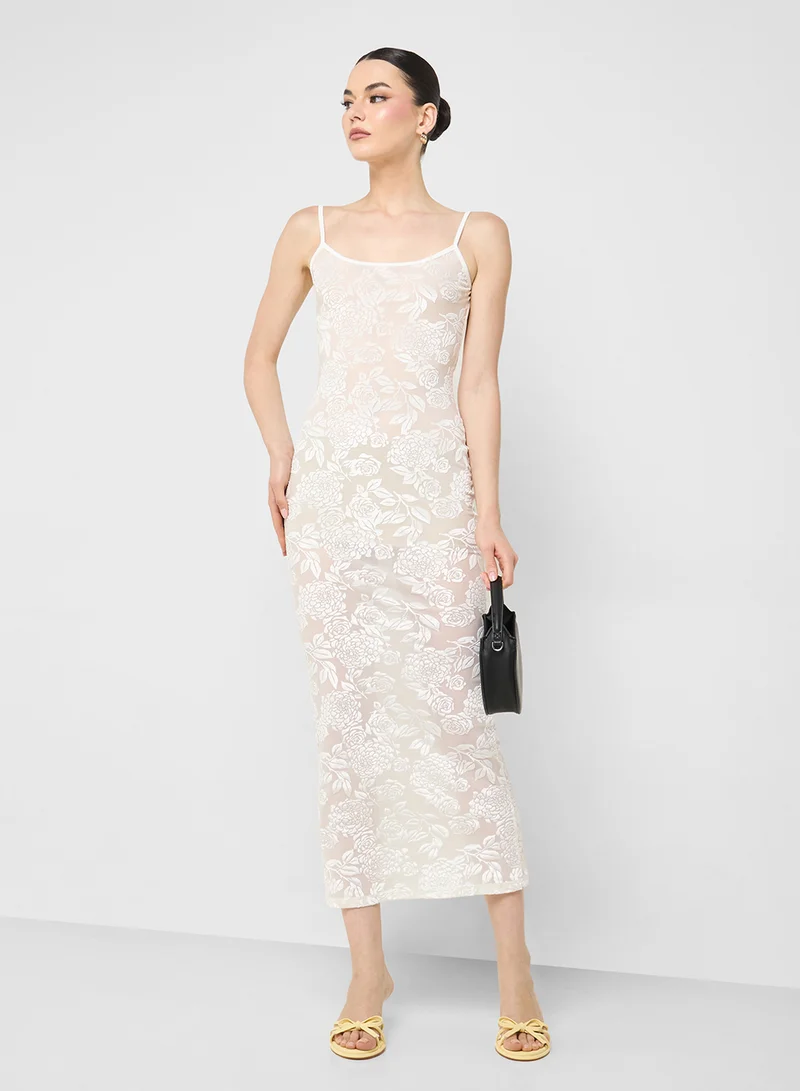 جينجر Cami Lace Slip Dress