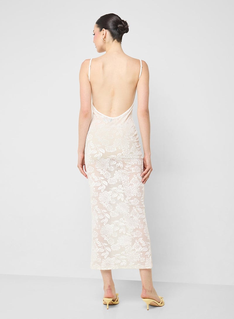 Ginger Cami Lace Slip Dress - Image 4