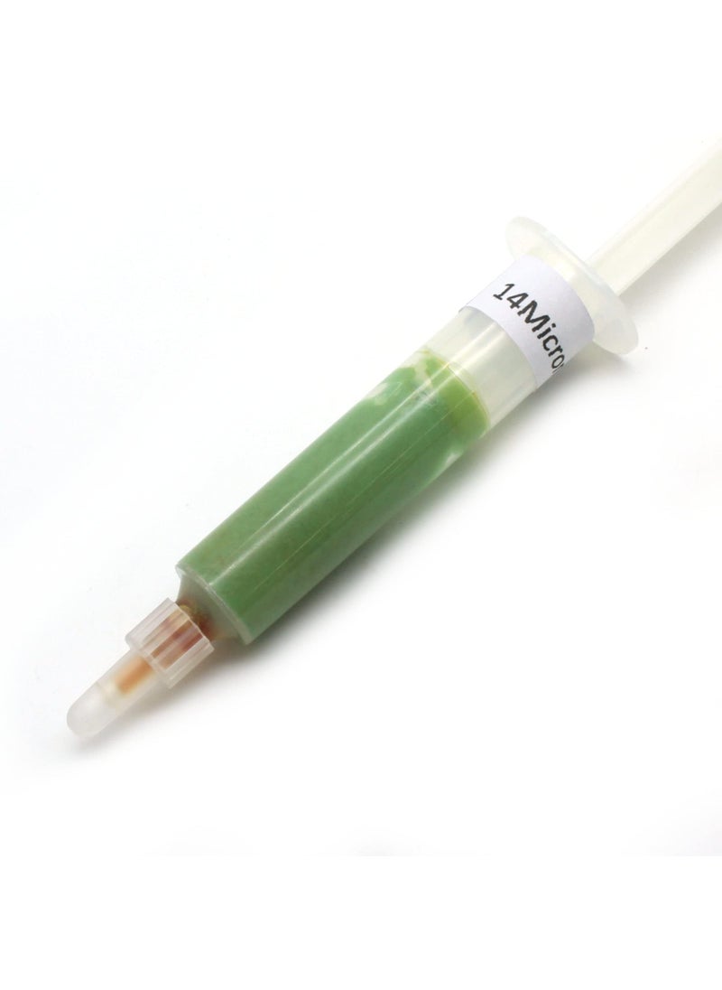 TEMO TEMO 14 Micron 1500 Grit 5 Gram Diamond Lapping Paste Polishing Compound Syringes Pre Polish for Jewelry Metal Ring Gemstone Glass Coin 