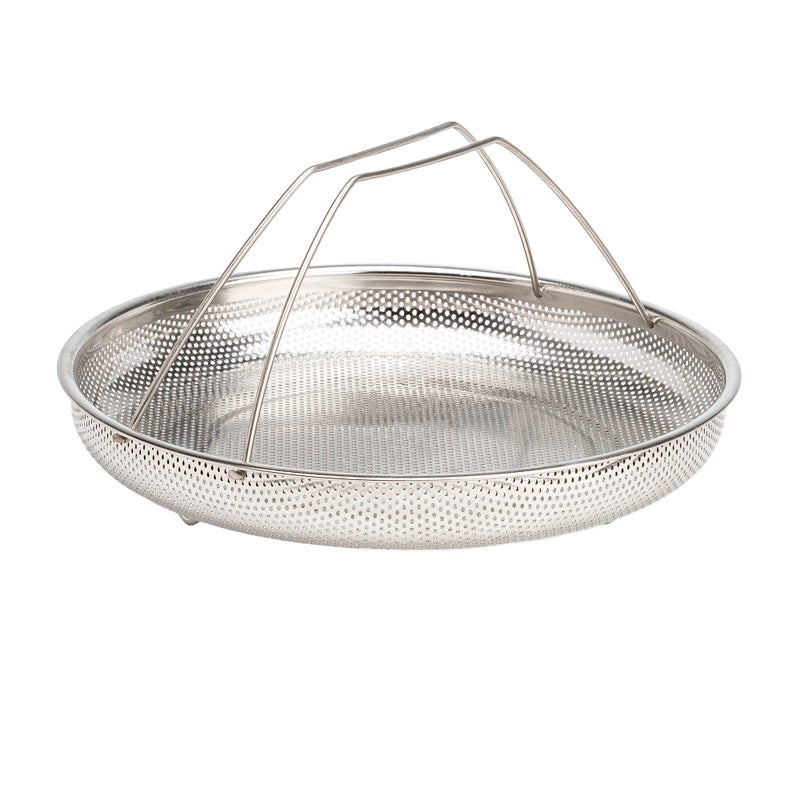 Goodful All-In-One Pan Steamer Basket, Premium Stainless Steel Construction, Dishwasher Safe, Perfect for Steaming Vegetables, Full Handle for Easy Use - Image 1
