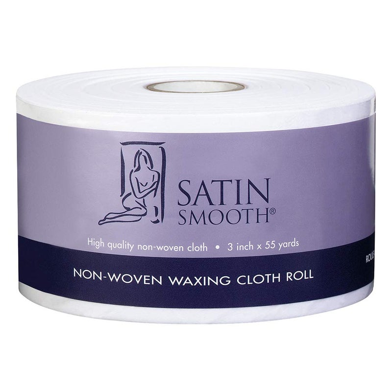 Satin Smooth NonWoven Waxing Cloth Roll 3 in x 55 yards