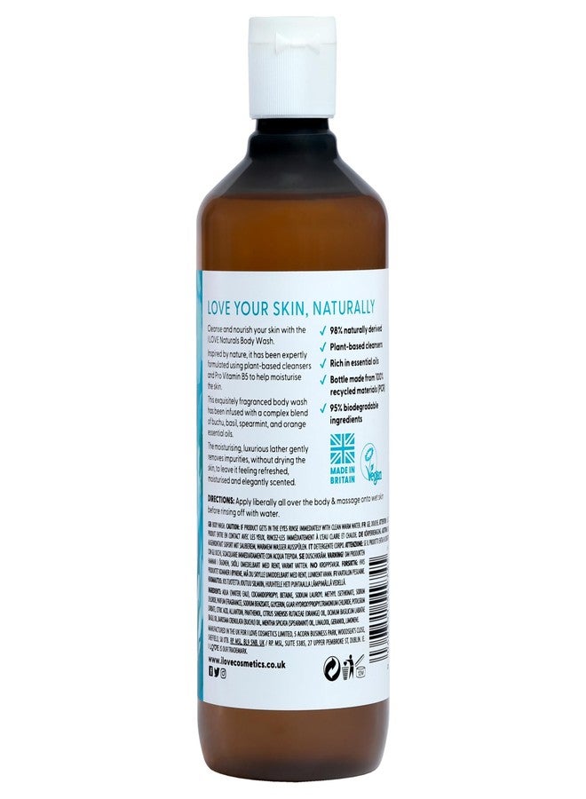 I Love Naturals Bergamot and Seaweed Body Wash - Moisturizing Body Wash - Infused with Essential Oils - Plant-Based Body Cleanser - 16.9 oz - Image 3