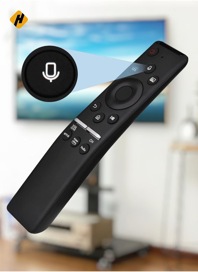 Voice Remote Control for Samsung Smart TV Remote, Compatible for BN59-01312A,All Samsung with Voice Function Smart Curved Frame QLED LED LCD 8K 4K TVs