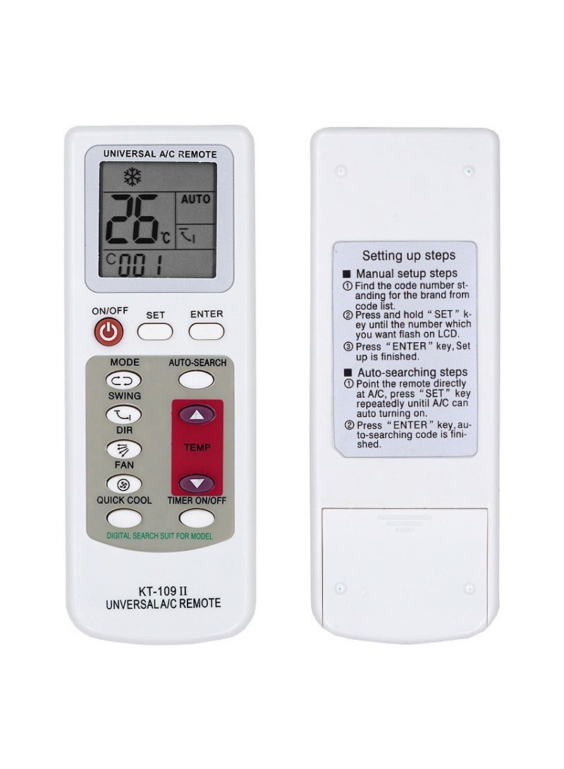 يونيفرسال ريموت جهاز تحكم عن بعد عالمي لمكيفات الهواء سبليت جميع الموديلات - Image 2