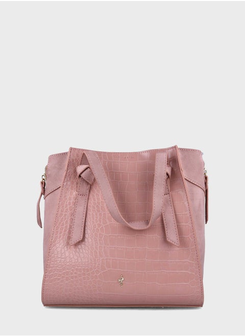 Knot Bow Large Tote Bag