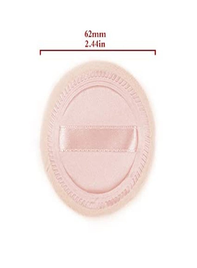 Calitate24 إسفنجة مكياج احترافية، وسادة قطنية لتوزيع كريم الأساس، إسفنجة إسفنجية قابلة للغسل، إسفنجة تجميلية لكريم الأساس السائل والبودرة السائبة (4 قطع إسفنجة صغيرة) - Image 3