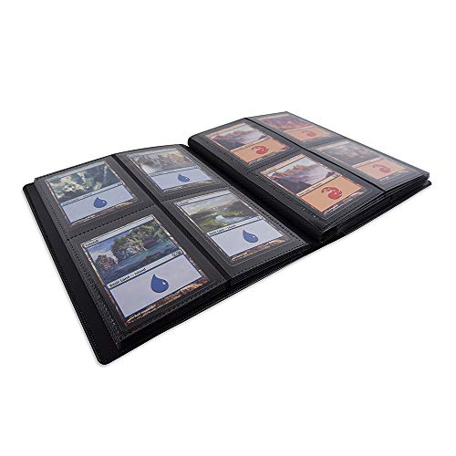 Vault X 4 Pocket Trading Card Strap Binder, 160 cards, Standard, 20 Side-Loading Pages, Folder for Collectible Card Games, Sports, TCG (Black) - Image 5