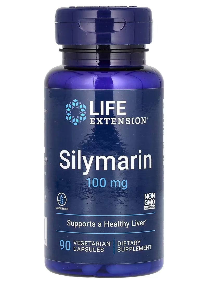 لايف إكستنشن، سيليمارين، 100 ملغ، 90 كبسولة نباتية - Image 1