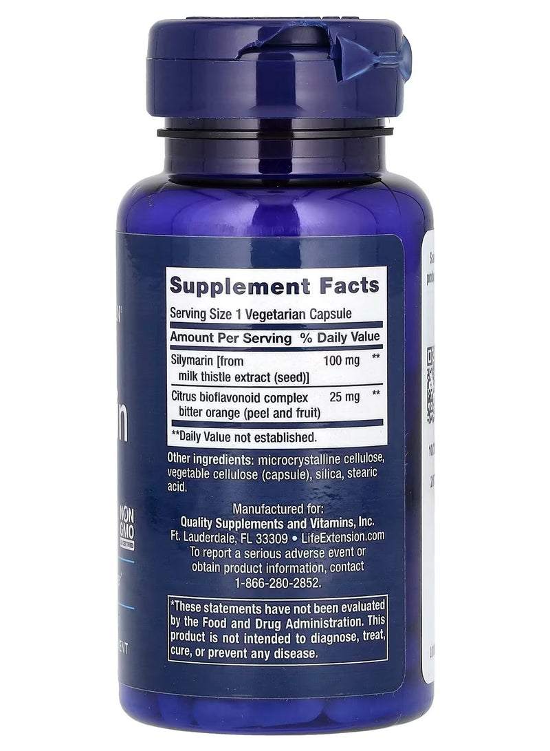 لايف إكستنشن، سيليمارين، 100 ملغ، 90 كبسولة نباتية - Image 2