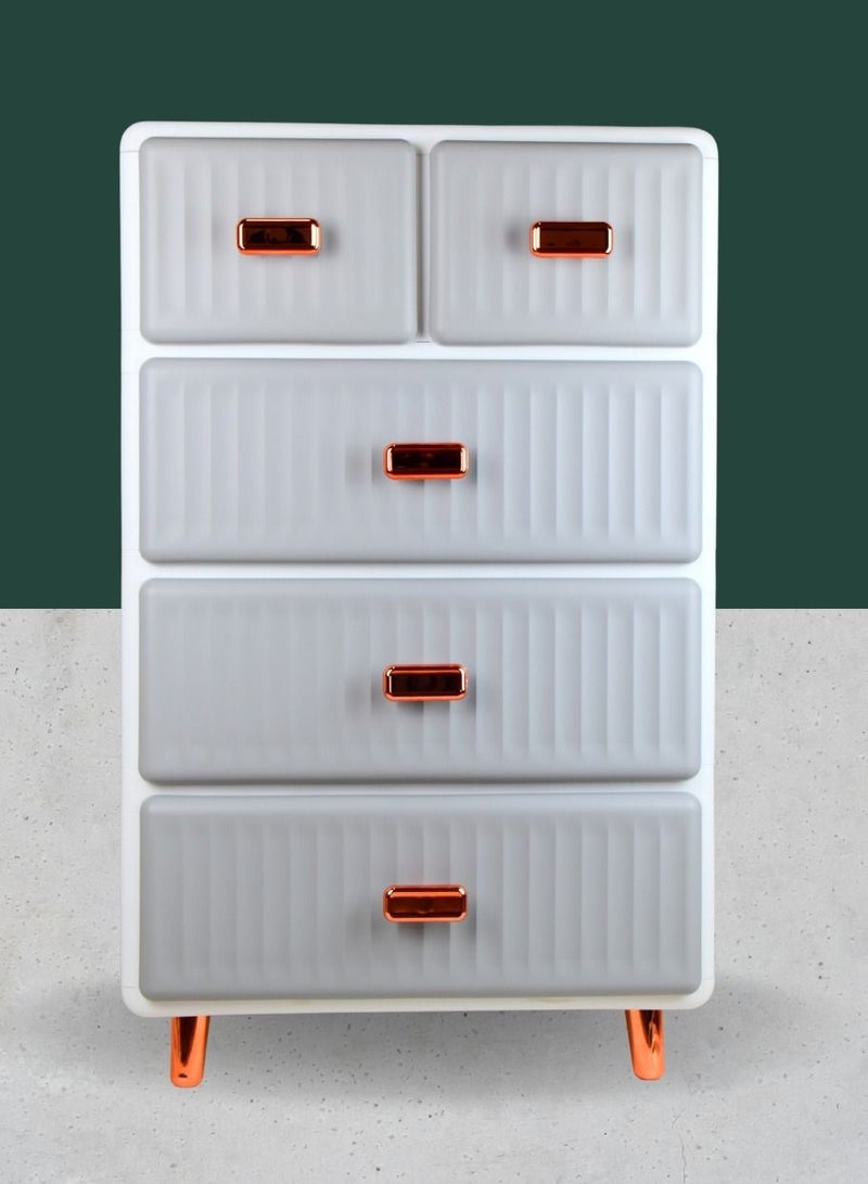 4-Layer Storage Drawer Cabinet  40X55X106cm - Image 1