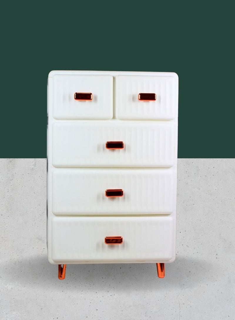 4-Layer Storage Drawer Cabinet  40X55X106cm - Image 4
