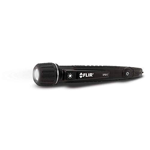 FLIR VP50-2 CAT IV Non-Contact Voltage Detector, Featuring Light, Vibration, and Beeper Feedback Alarms and a Powerful LED Flashlight - Image 1