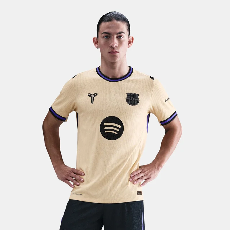 نايكي تيشيرت كرة القدم برشلونة 25/26 أواي الأصلي للرجال