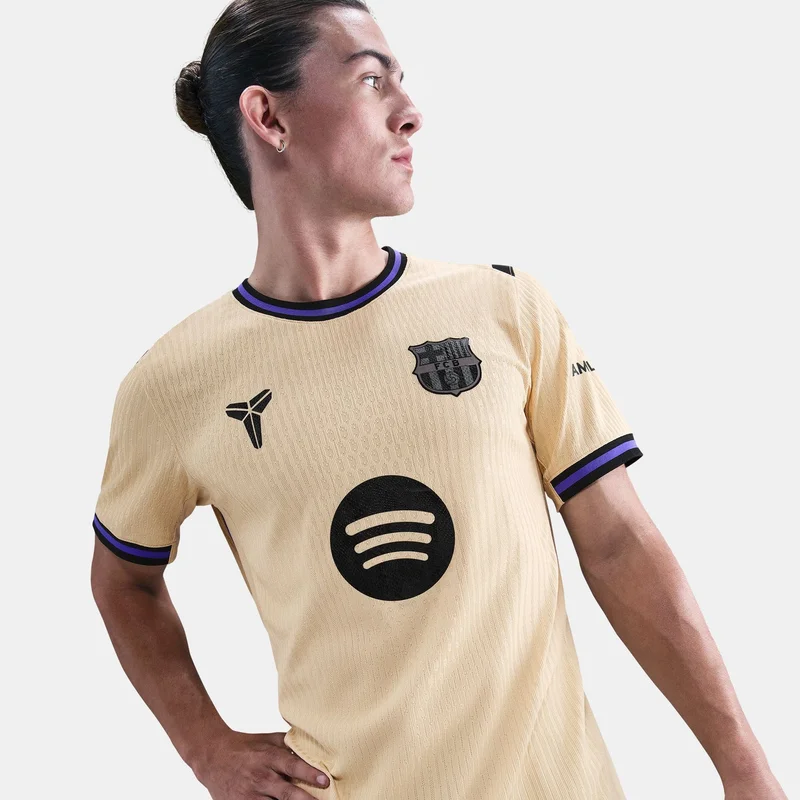 Nike Yellow Men's FC Barcelona x Kobe 25/26 Away Authentic Football Jersey for Men | Best Price UAE