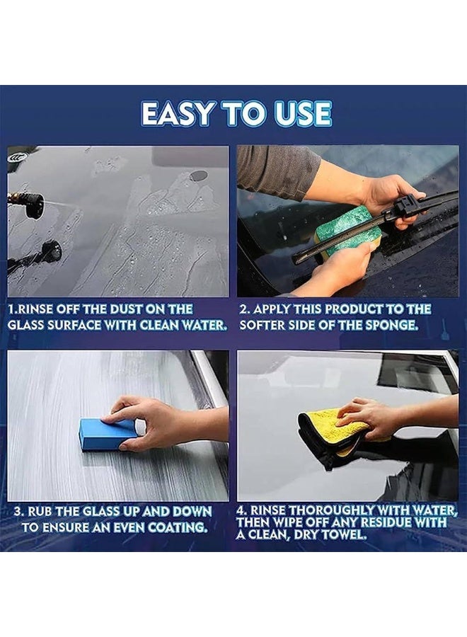 SHEZA STAR Glass Super Cleaning A3 Oil Film Buster, 150g, Professional Car Polish Compound, Quick Stain Removal - Image 5