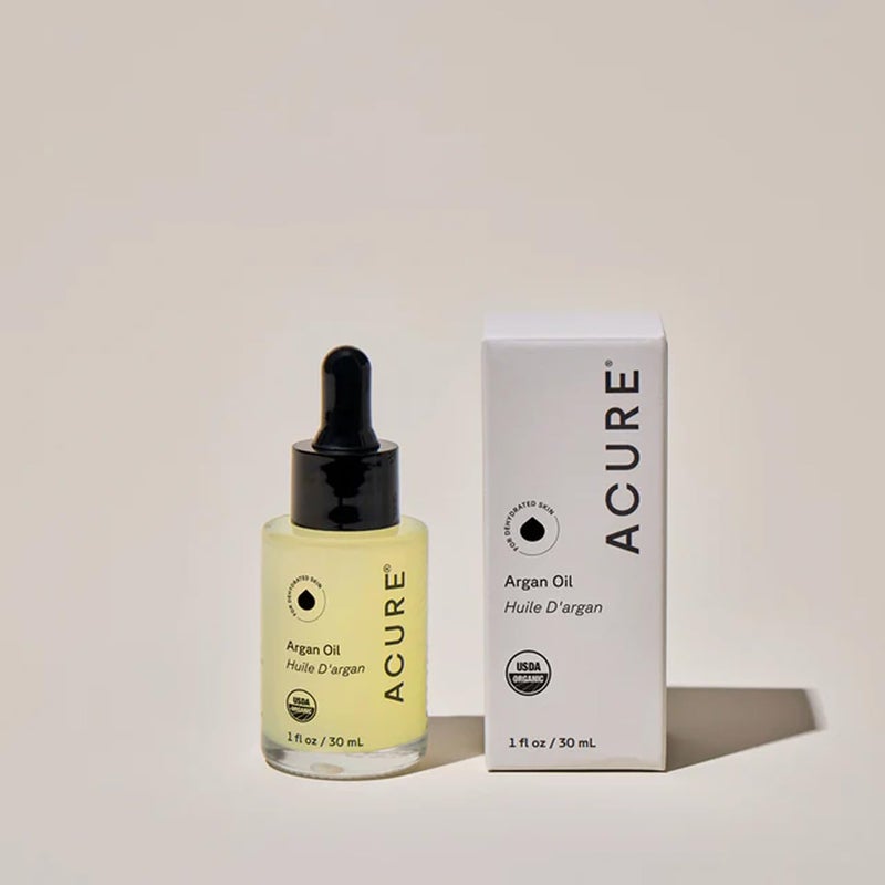 Acure The Essentials Argan Oil - Organic Argan Oil for Hair & Skin, Pure Nourishing Moisture Treatment for Face & Body, Carrier Oil for Essential Oils, Vegan, Natural, Cold Pressed - 1 fl oz - Image 4