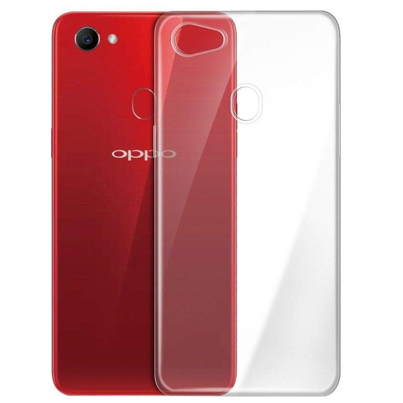 Plus Soft Silicone TPU Transparent Clear Case Soft Back Case Cover with Packaging Kit for Oppo F7 - Image 4