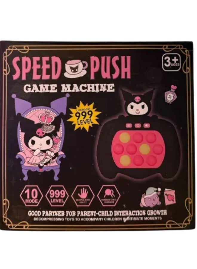 Toy Box Kuromi Quick Push Toy Pop It Instant Stress Relief for All Ages - Image 2