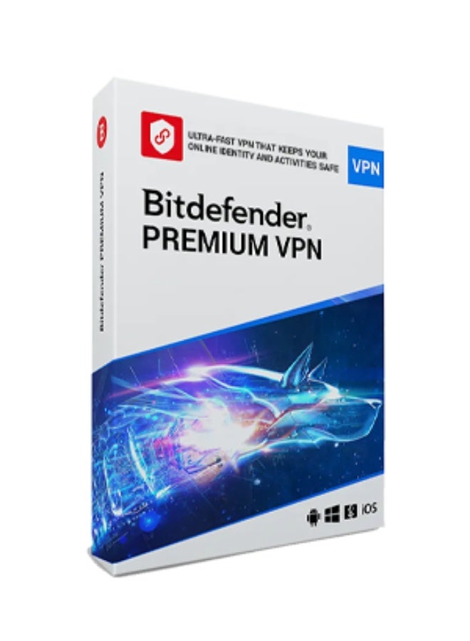 Bitdefender Premium VPN لعشرة أجهزة لمدة عام | برنامج VPN آمن | الشرق الأوسط