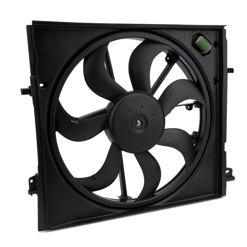 Qagea Radiator Cooling Fan Assembly Replacement for 2017 2018 2019 Nissan Rogue Sport 20L Replaces 214816MA0A