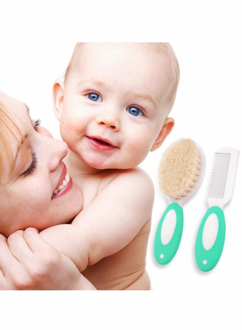 Excefore Baby Hair Brush and Comb Set for Newborns - Image 2