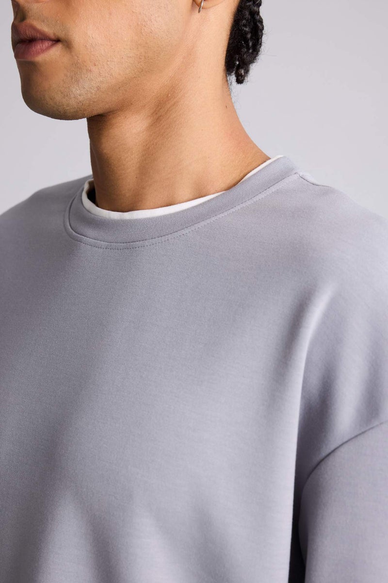 DeFacto Boxy Fit Sweatshirt - Image 3