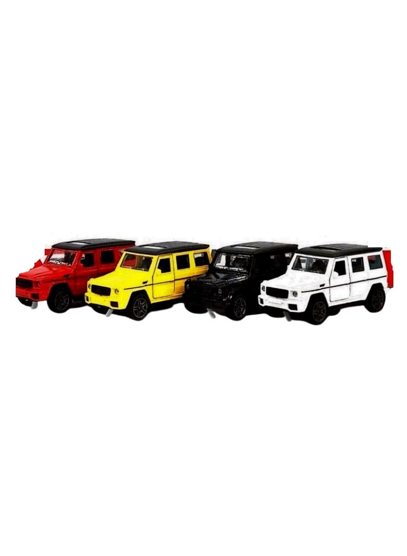 Pull Back Car For Children 4pcs