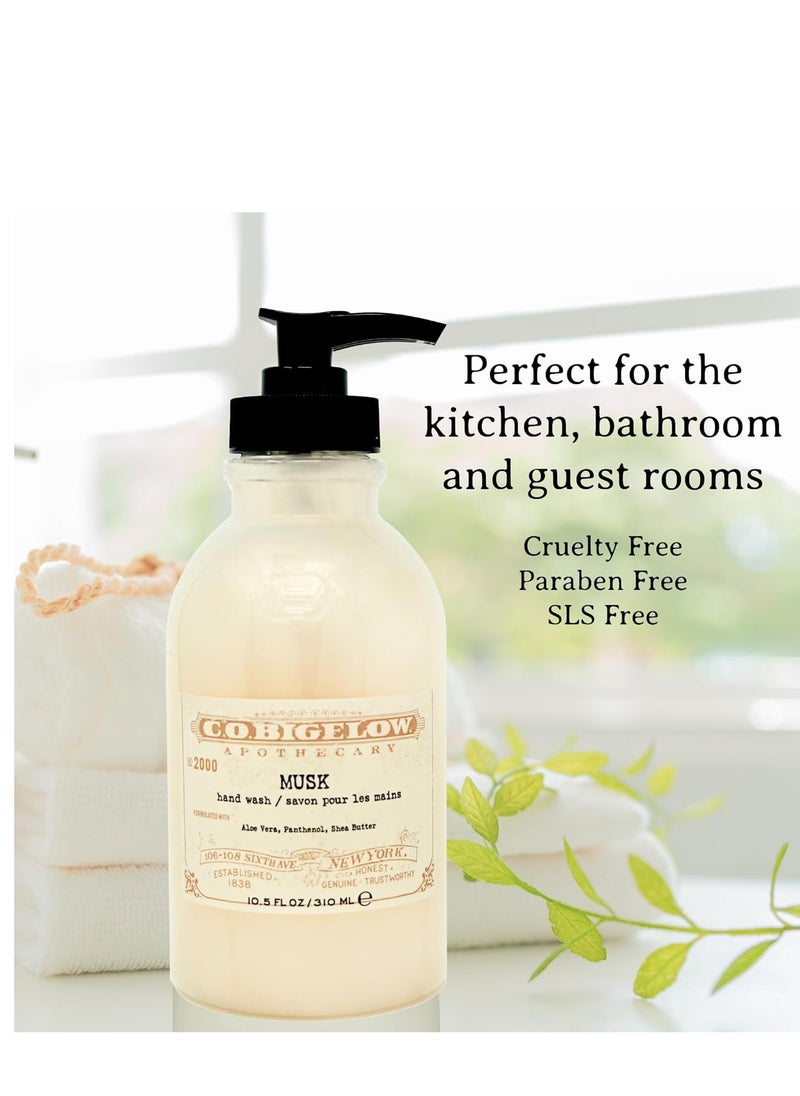 C. O. Bigelow C.O. Bigelow Iconic Collection Musk Hand Wash, with Glycerin, Aloe Vera, Panthenol, and Shea Butter, 10.5 fl oz  - Image 2