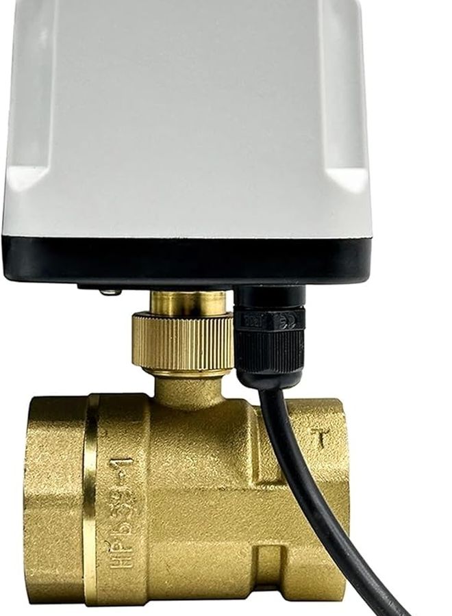 12VDC CR04 0 5 Inch Waterproof Motorized Brass Electric Ball Valve 220V 12V 24V - Image 5