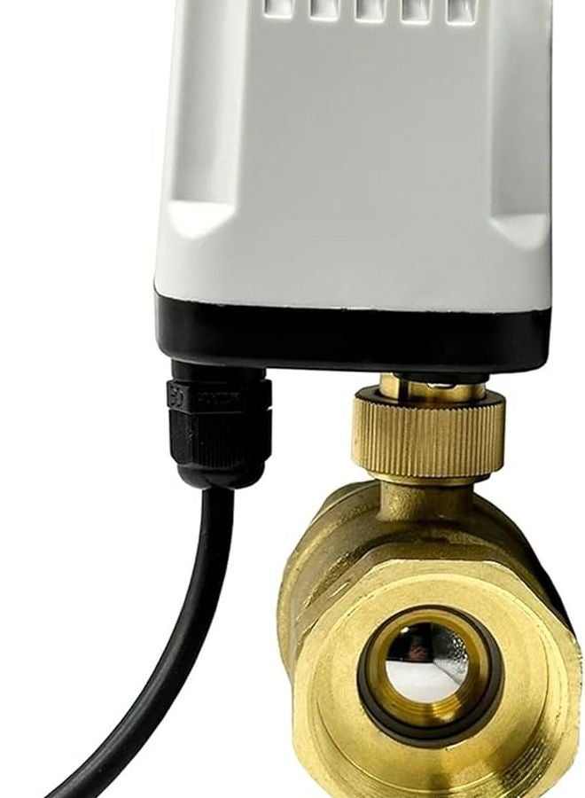 12VDC CR04 0 5 Inch Waterproof Motorized Brass Electric Ball Valve 220V 12V 24V - Image 4