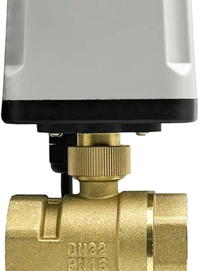 12VDC CR04 0 5 Inch Waterproof Motorized Brass Electric Ball Valve 220V 12V 24V - Image 2