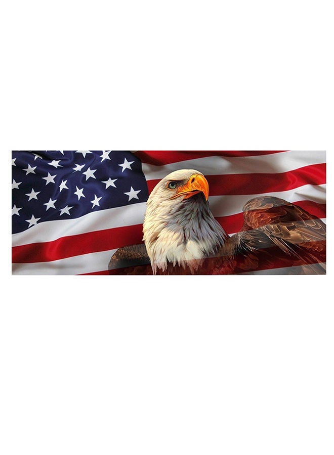 NIBEMINENT American Eagle Flag Window Graphic Sticker For SUV Pick-Up Truck - Image 1