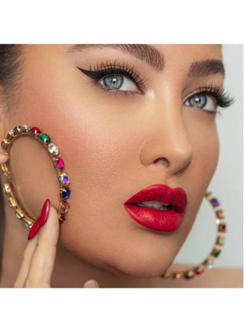 Glor Endless Charm Lipstick– Intense Long-Lasting Color, Luxurious Moisture, Ultra-Creamy Formula for Beautiful Lips-Affogato + Raspberry Range - Image 4