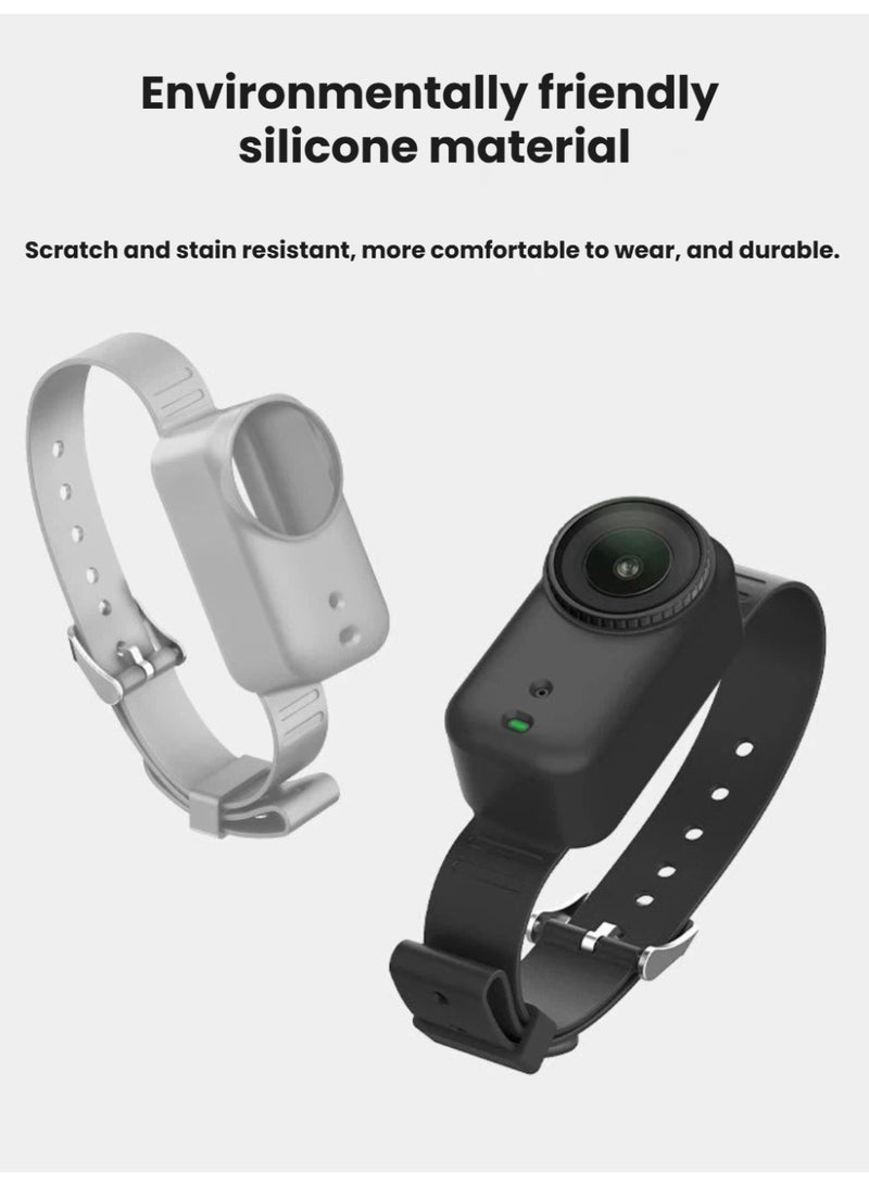 Adjustable Silicone Wrist Strap Mount for DJI Osmo Nano | Protective u0026 Washable with 170–330mm Range - Image 3