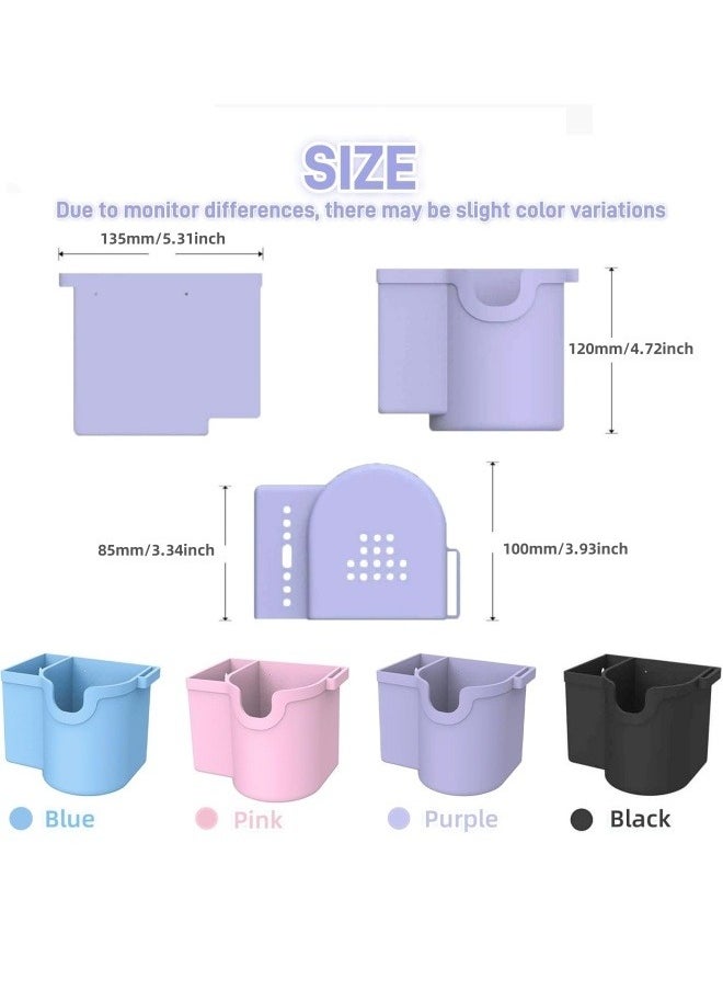 ILovhaprty - Bag Silicone Cup Holder, Purple Bag Accessories Phone Holder and Sunglasses Holder, Beach Bag Cup Holder - Image 1