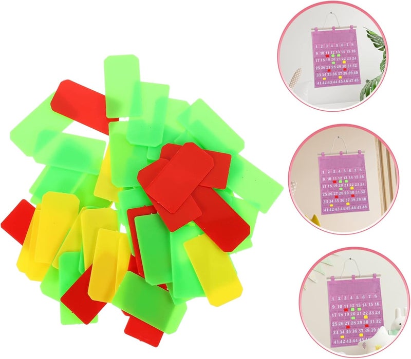 NUOBESTY 50Pcs Kindergarten Attendance Cards in Cards for Classroom Management Simple Design for in Classroom Essentials - Image 3