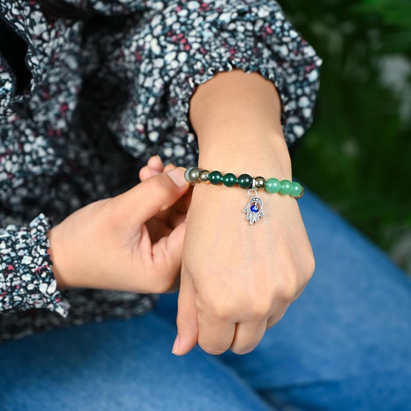 Crocon Bracelet for Women & Men – Certified Stone, Attracts Wealth, Love & Luck - Image 3
