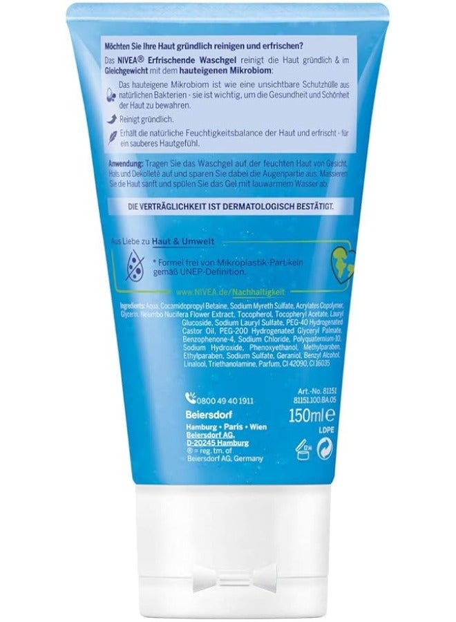 NIVEA Refreshing wash gel 150 Ml - Image 2