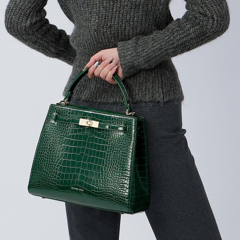 VICTORIA HYDE Handbags for Women, Women's Satchel Handbags (Green) - Image 5