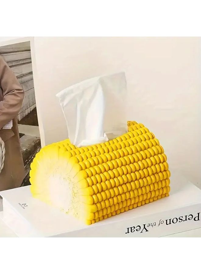 حامل علبة مناديل الذكرى ديكور إبداعي للغرفة المعيشة وطاولة الطعام بلاستيك متين - Image 5