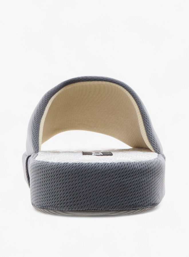 DUCHINI Men's Textured Bedroom Slippers - Image 4