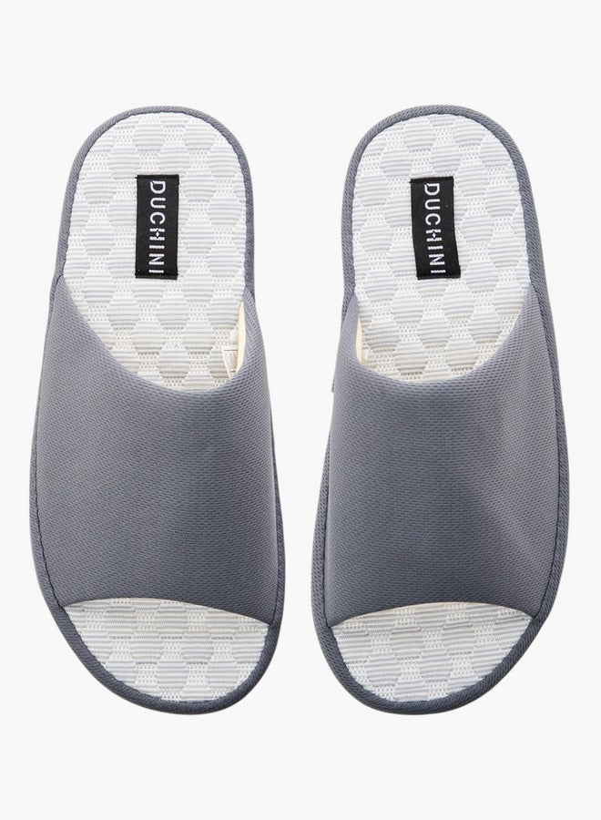 DUCHINI Men's Textured Bedroom Slippers - Image 2