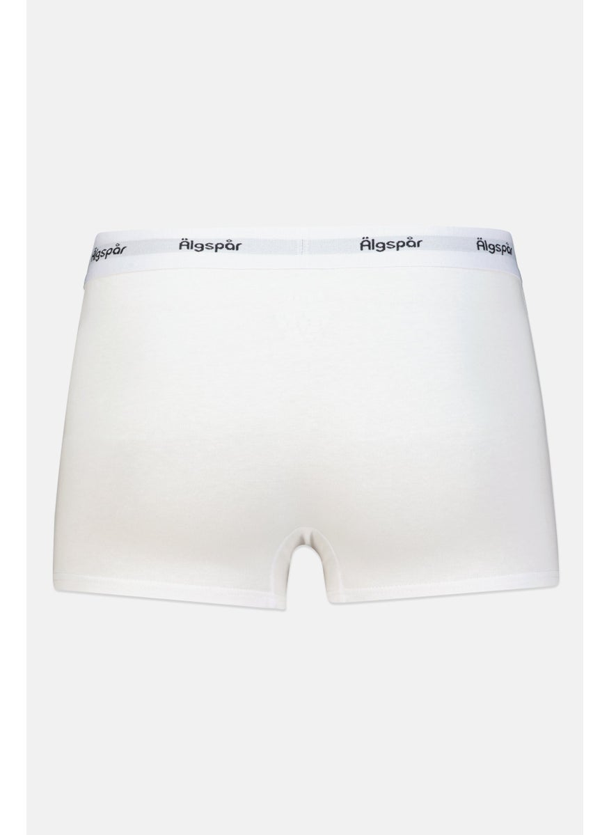 Algspar - Men 2 Pcs Brand Logo Boxer Set, Blue/White - Image 1