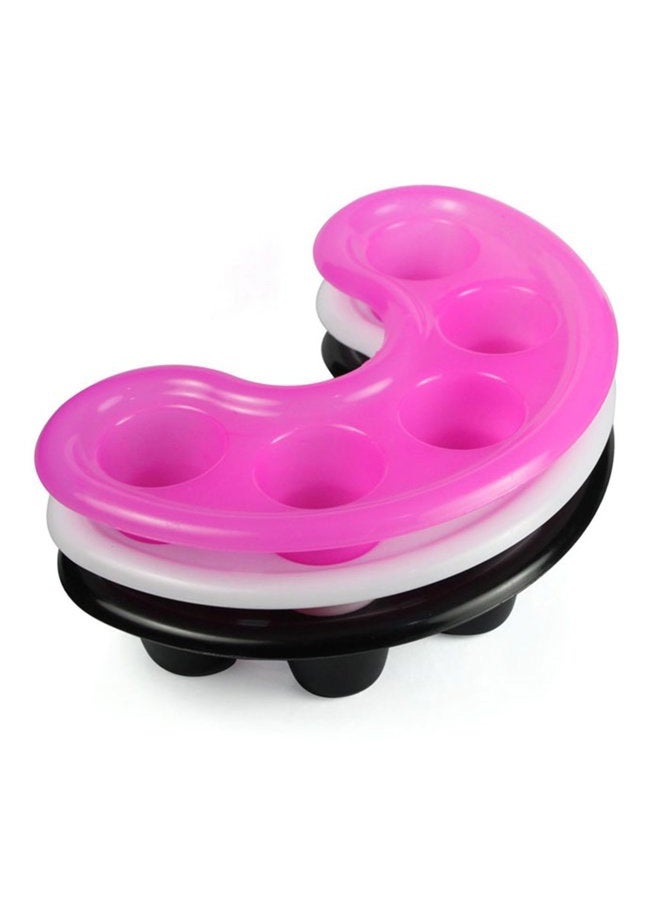 lasenersm 2X Plastic Manicure Bowl Hand Soak Bowl Tray Treatment Remover Manicure Soaking Tool for Nail Art Tips Remover Tool - Image 1