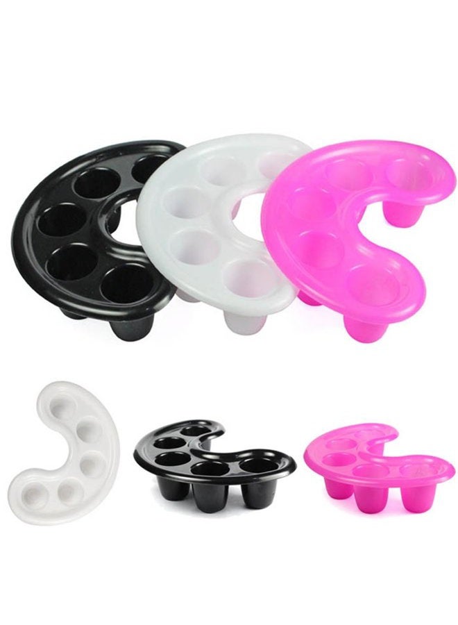 lasenersm 2X Plastic Manicure Bowl Hand Soak Bowl Tray Treatment Remover Manicure Soaking Tool for Nail Art Tips Remover Tool - Image 2