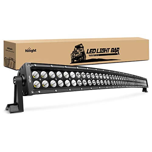Nilight - 71014C-A 42" 240W Spot Flood Combo High Power LED Driving Lamp LED Light Bar Off Road Fog Driving Work Lights for SUV Boat Jeep Lamp - Image 1