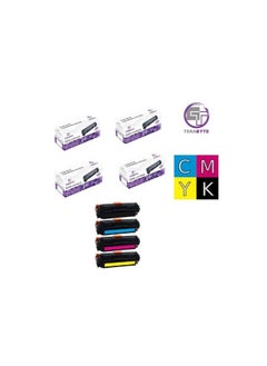 Terabyte Compatible Toner Cartridge Replacement For 415A W2030A W2031A W2032A W2033A FLaser Jet PRO M454DW M454NW MFP M479FDW Full set(1BK+1C+1M+1Y)