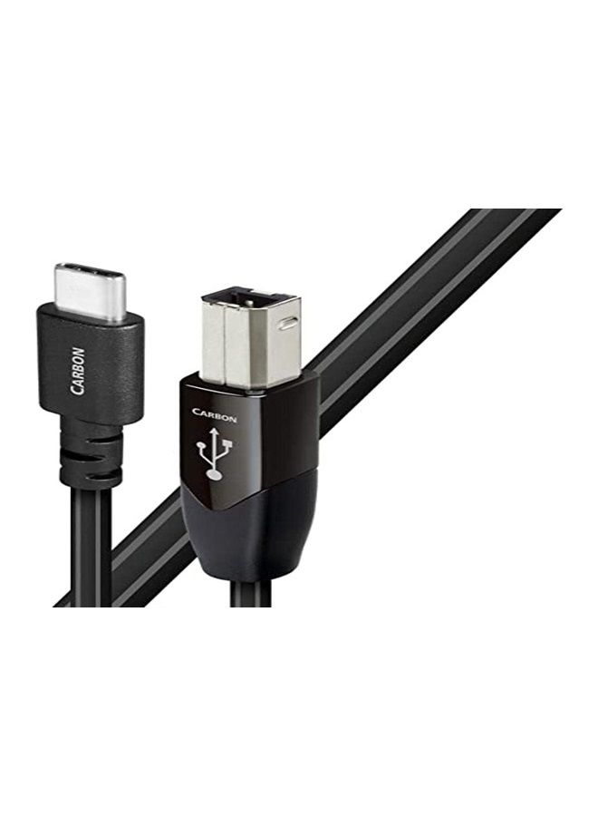 AudioQuest Carbon USB B to C Cable - 4.92 ft. (1.5m)