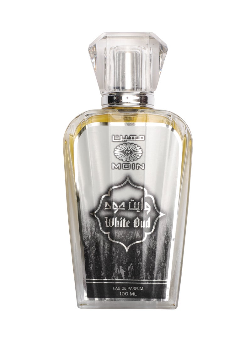 Moin White Oud Unisex Perfume 100ml - Honey, Rose, Velvet Rose, Light Woody & Musk Notes - Elegant Long Lasting Fragrance for Men and Women  - Image 2